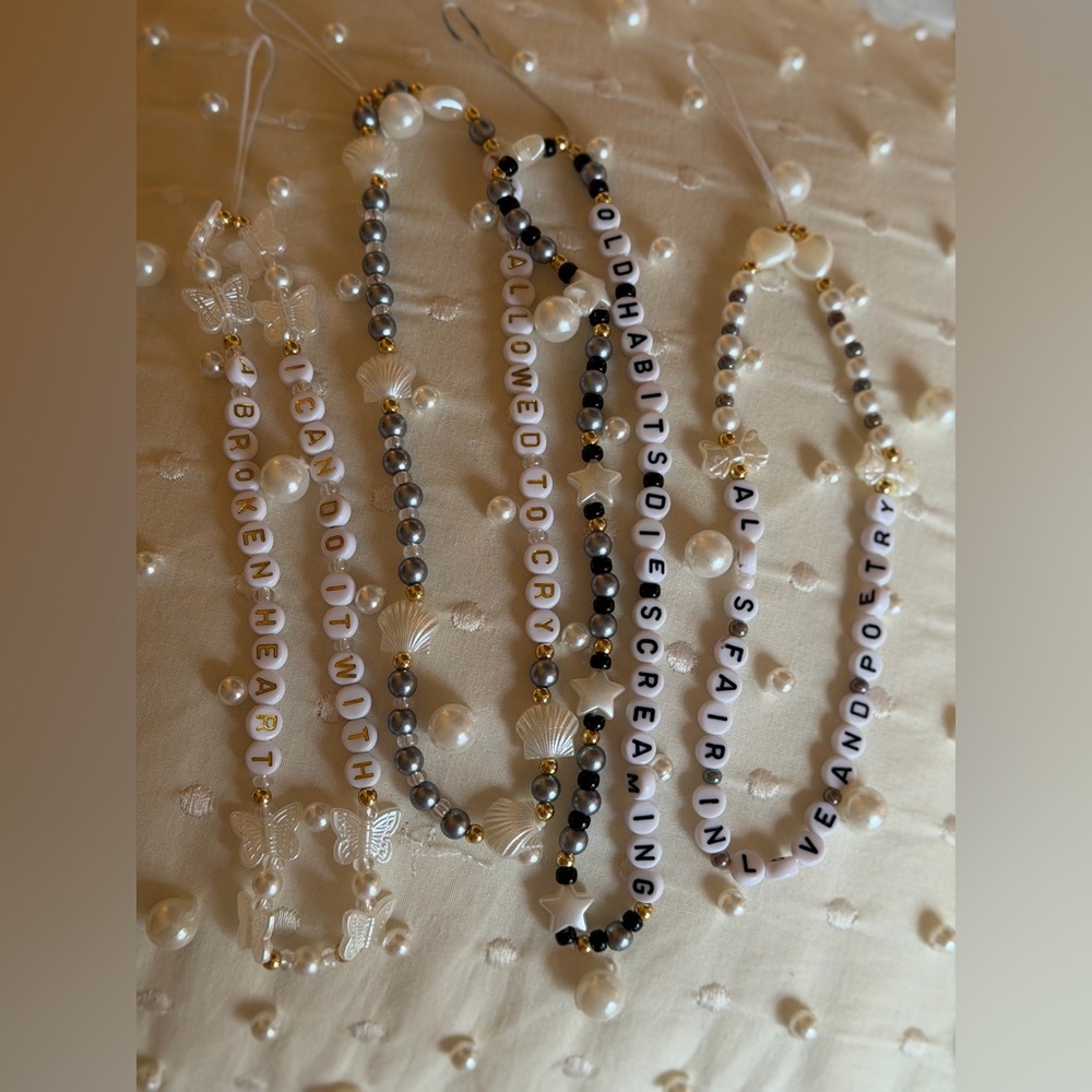 Taylor Swift The Tortured Poets Department Bag Charms Charmed by Patrice